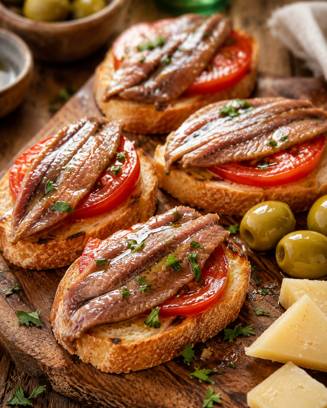 Ortiz Anchovis in Olivenöl – Sardellenfilets im Glas, 95g