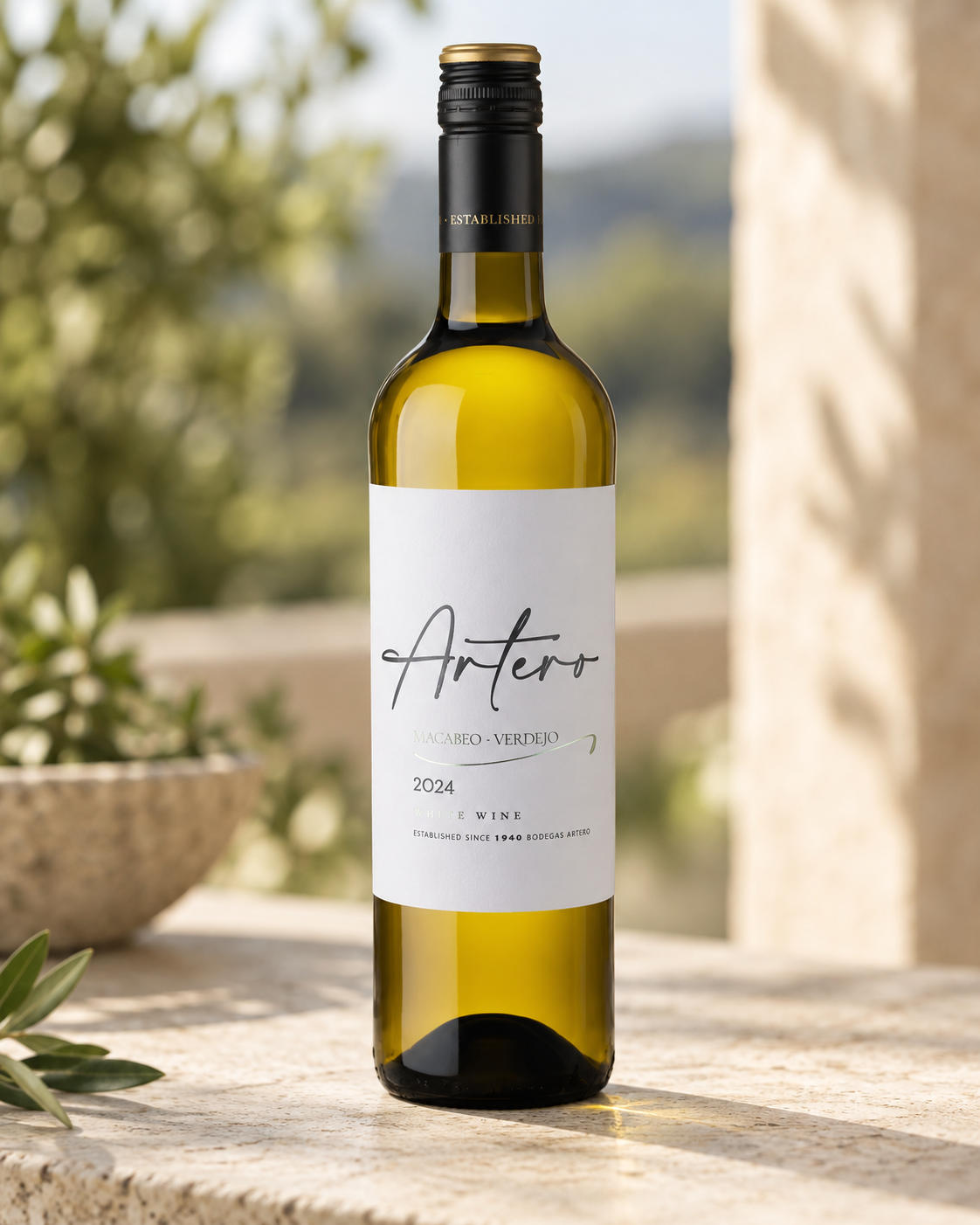 Artero Macabeo White Wine – fresh white wine 0.75l