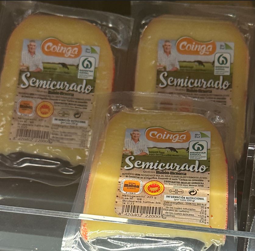 Queso Mahón COINGA, 225g