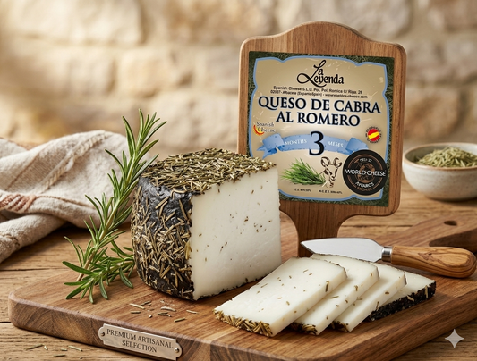 Leyenda – Queso de Cabra al Romero (3 Monate gereift), 200g