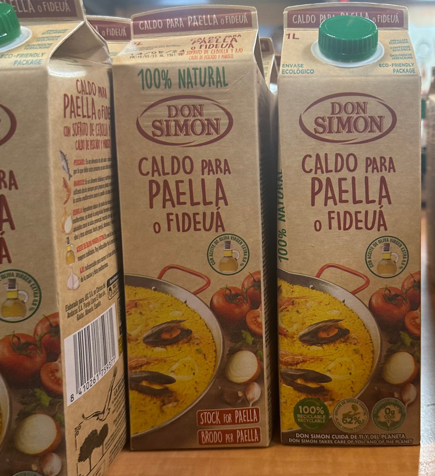 DON SIMON Caldo de Pescado / Caldo Paella Fideua, 1 litro