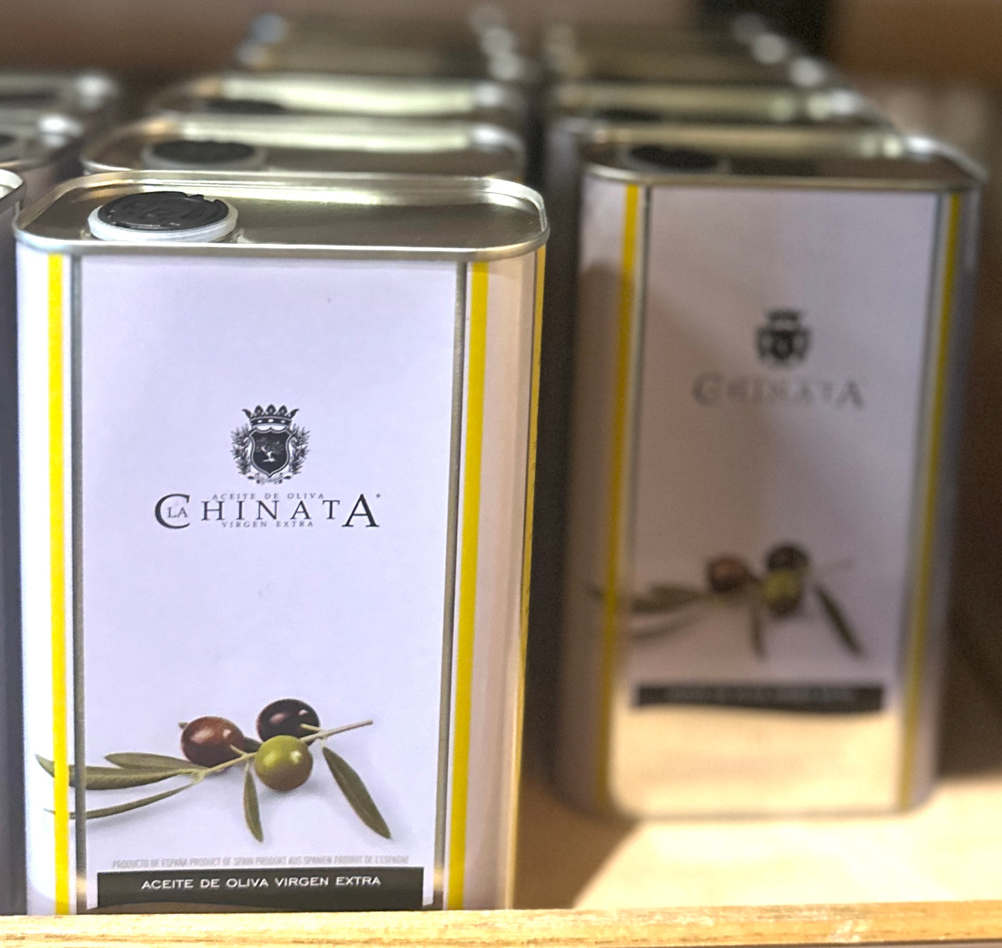 Aceite de Oliva Virgen Extra La Chinata, lata de 250ml