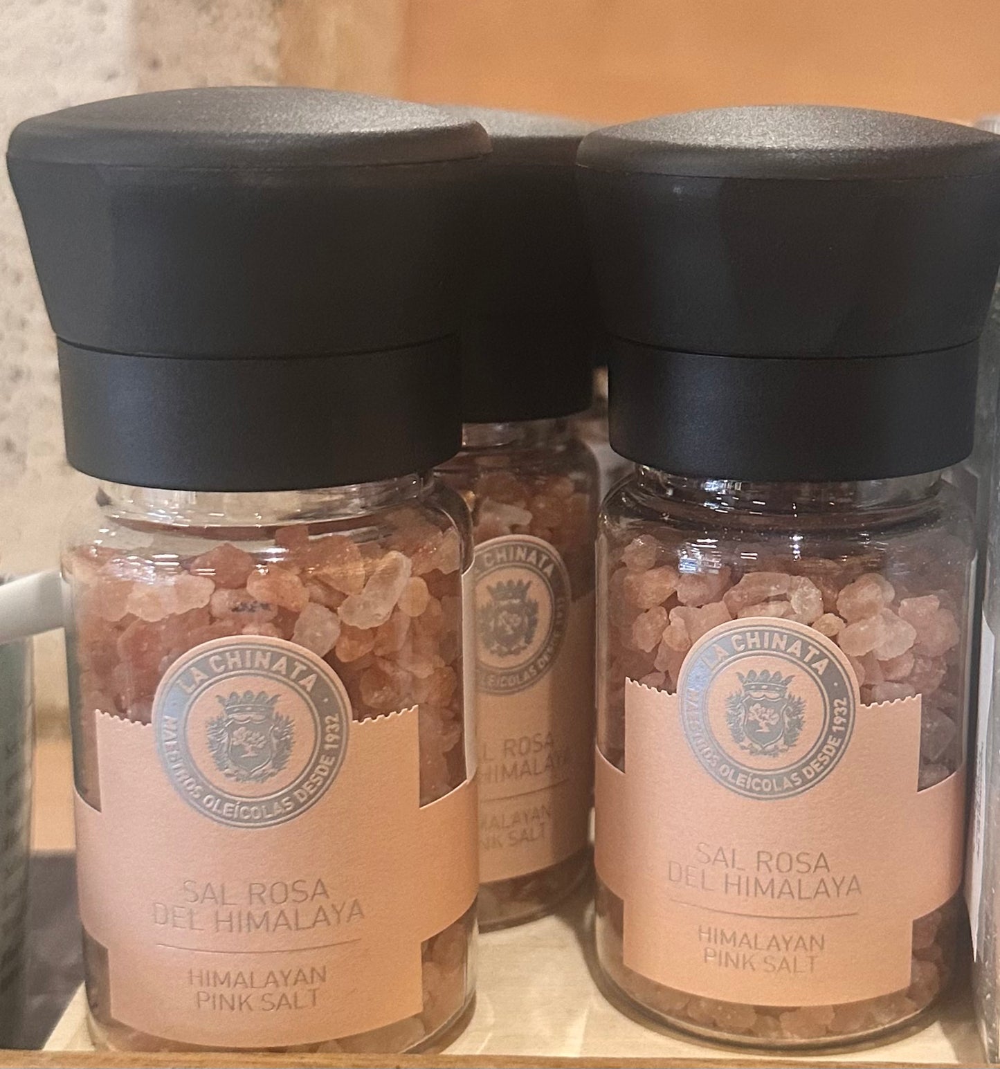 LA CHINATA Sal Rosa Molinillo 100g