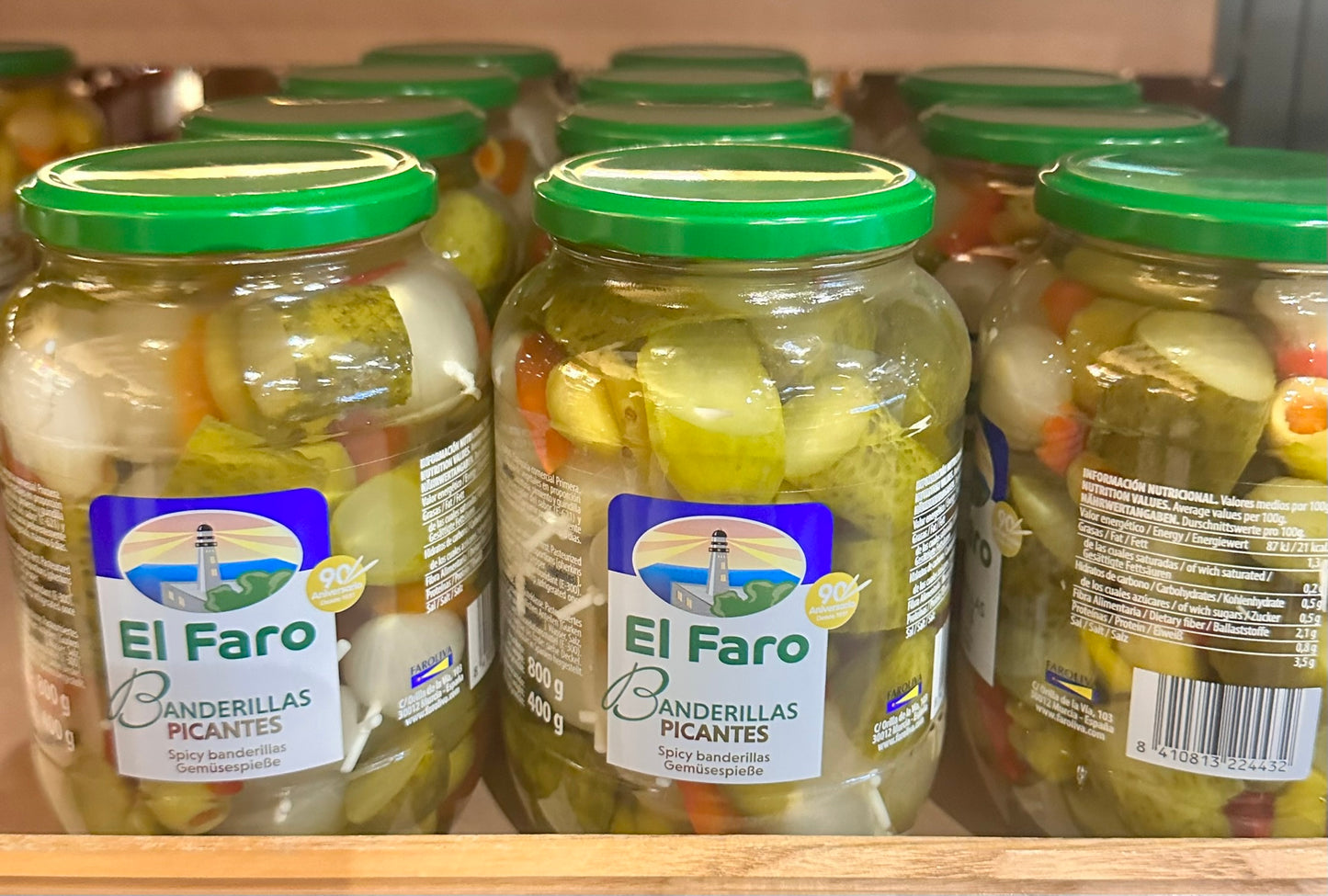 El Faro Banderillas Picantes, 400g