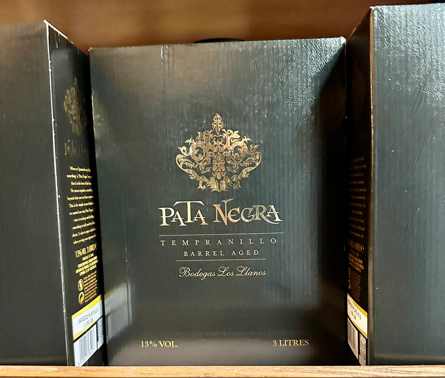 Pata Negra Rotwein Tempranillo Barrel Aged – 3 Liter Bigbox