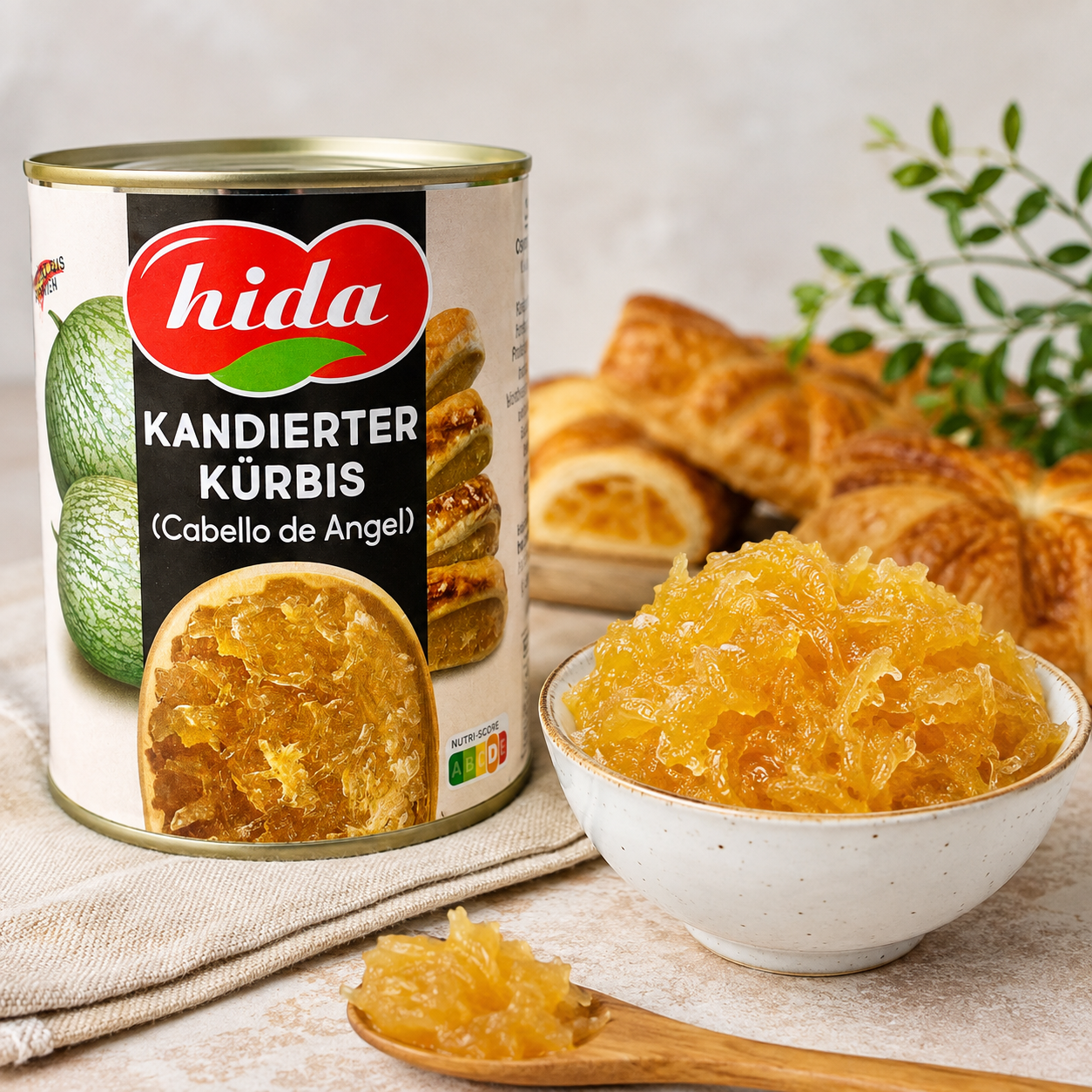 Hida Kandierter Kürbis „Cabello de Ángel“ – 520 g