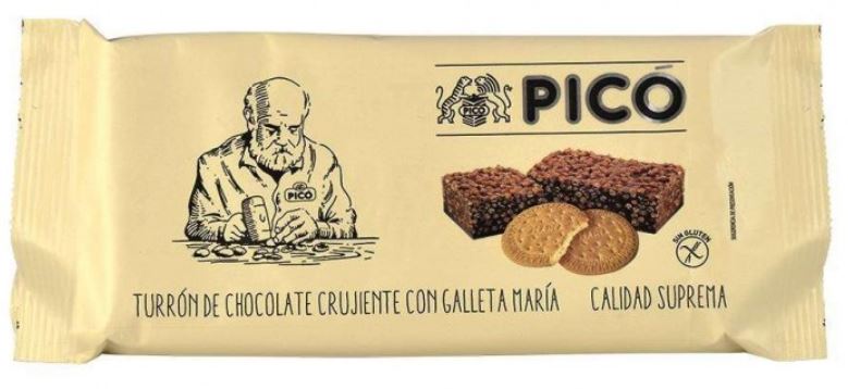 PICÓ Turron de Chocolate Galleta, 200g
