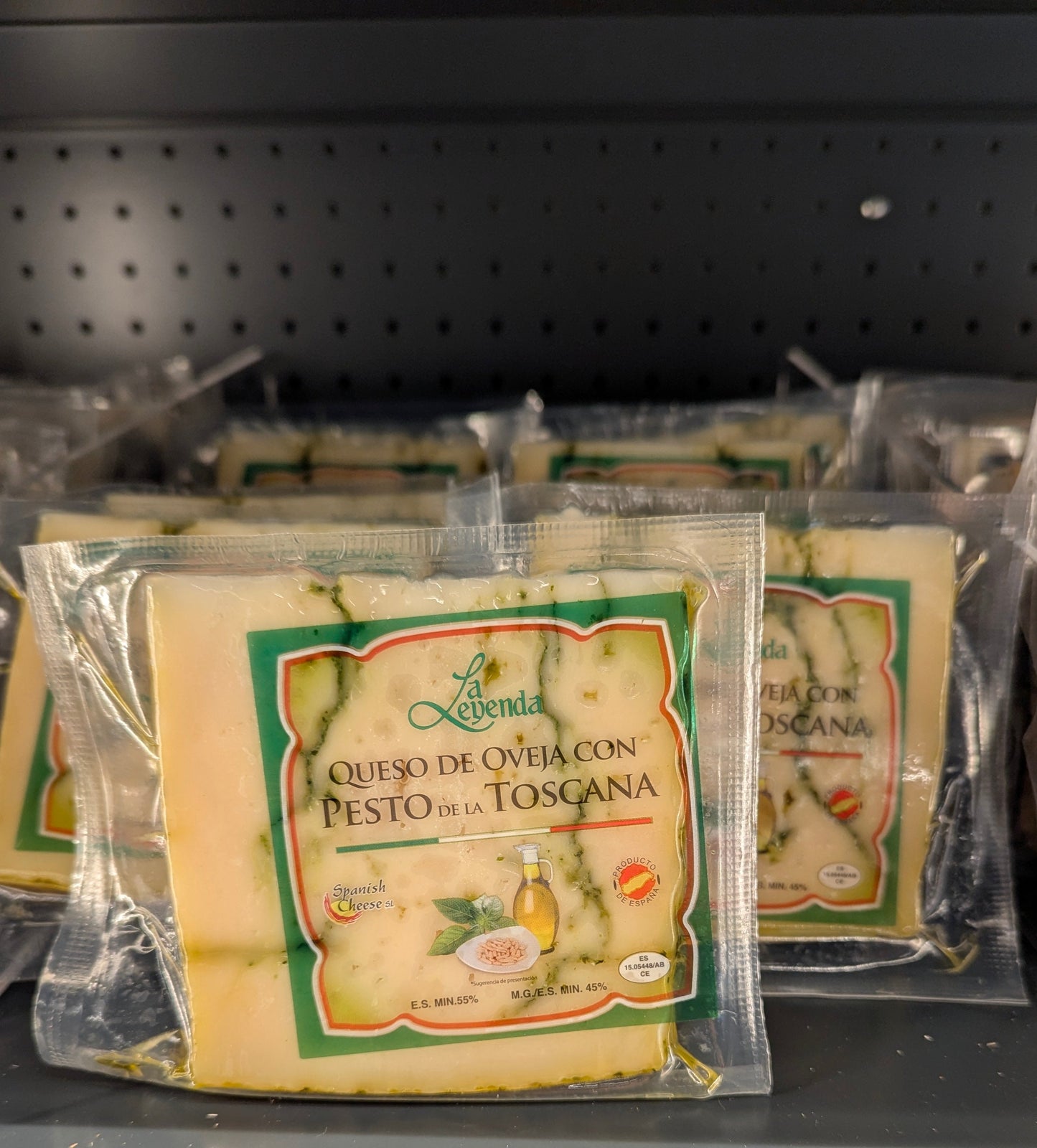 LEYENDA Queso Oveja y Pesto 200g