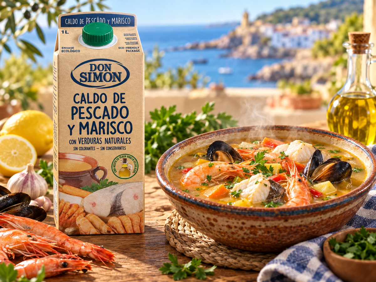 DON SIMON Caldo de Pescado / Caldo Pescado, 1 litro