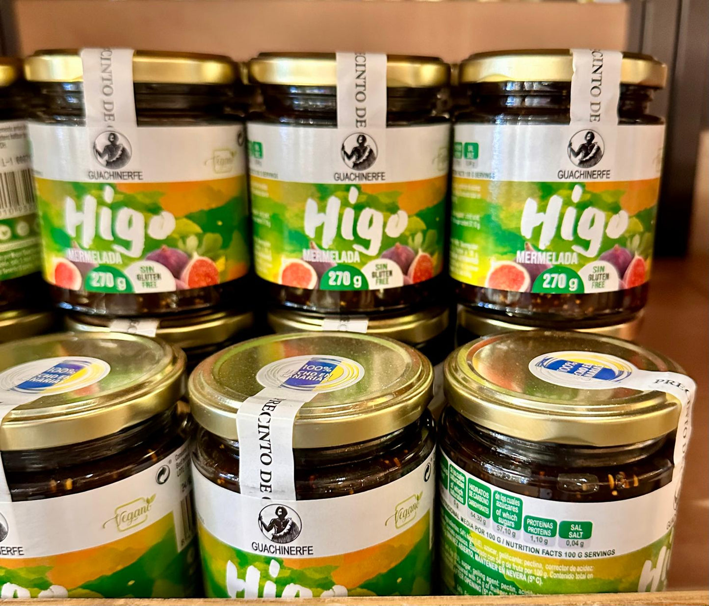 Guachinerfe Feigenmarmelade 270 g – Spanischer Feigen Fruchtaufstrich (Higo Mermelada)