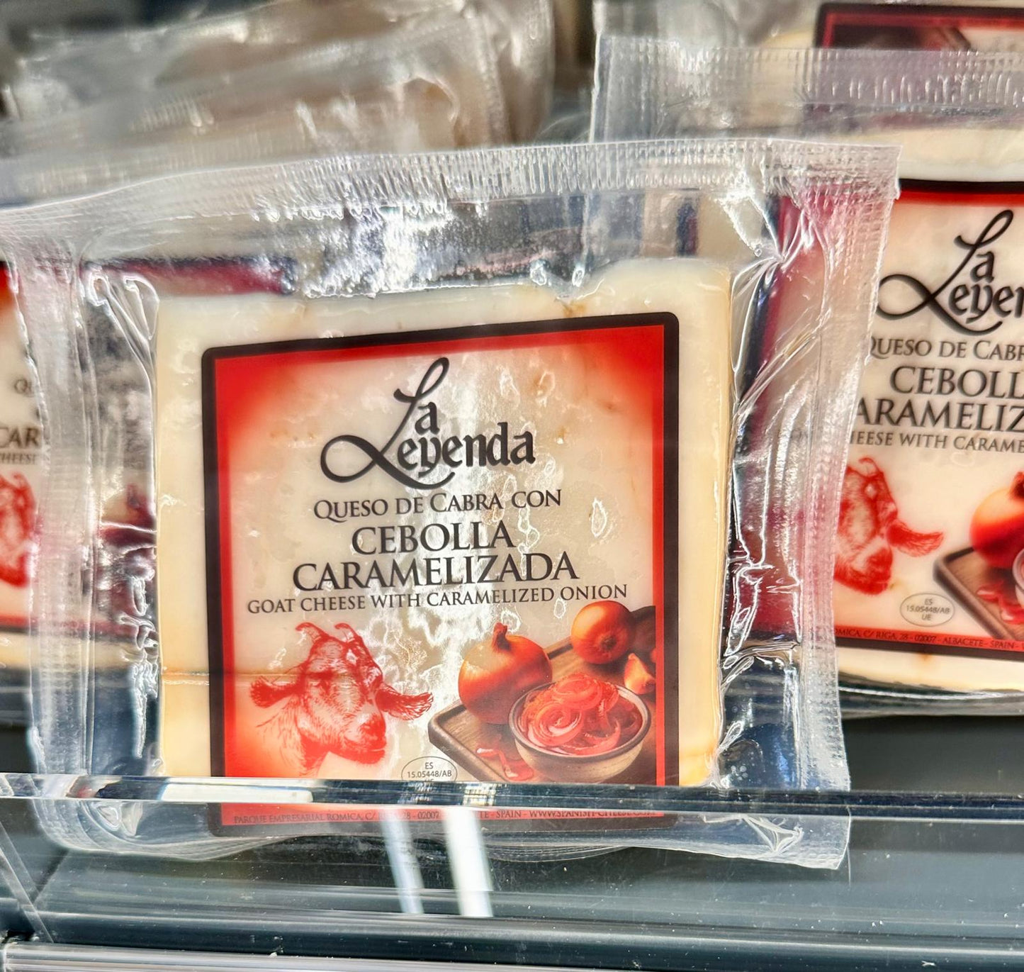 Ziegenkäse mit karamellisierter Zwiebel, 200g