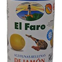 Aceitunas El Faro rellenas de jamón 350g