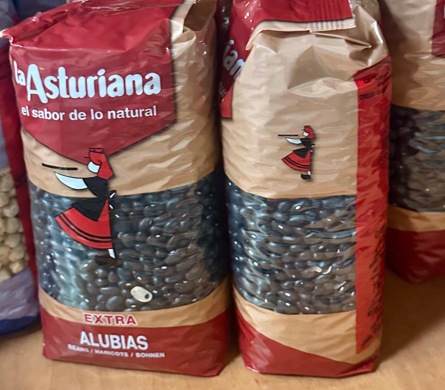 Frijoles negros La Asturiana, secos (1 kg)