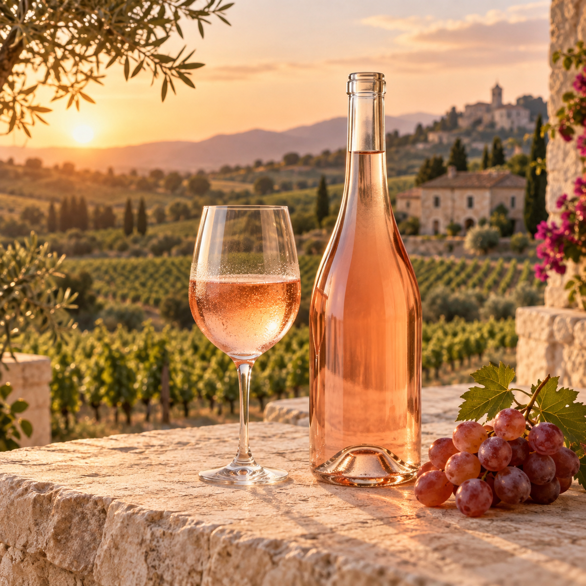 Spanischer Roséwein