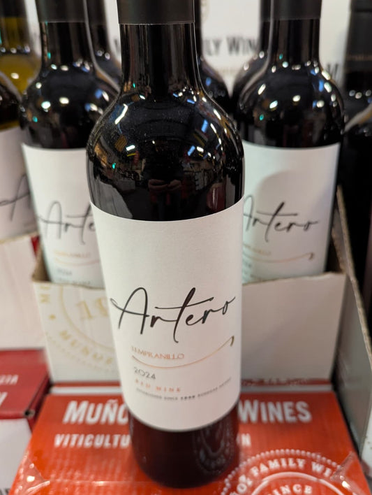 Artero Tempranillo Merlot rot   0,75L-Finca Munoz