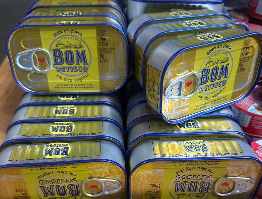 BOM PETISCO - Tuna in vegetable oil - 120gr