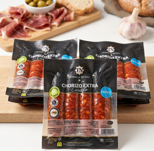 Original Spanische Chorizo Extra Curado – Picante (300g)