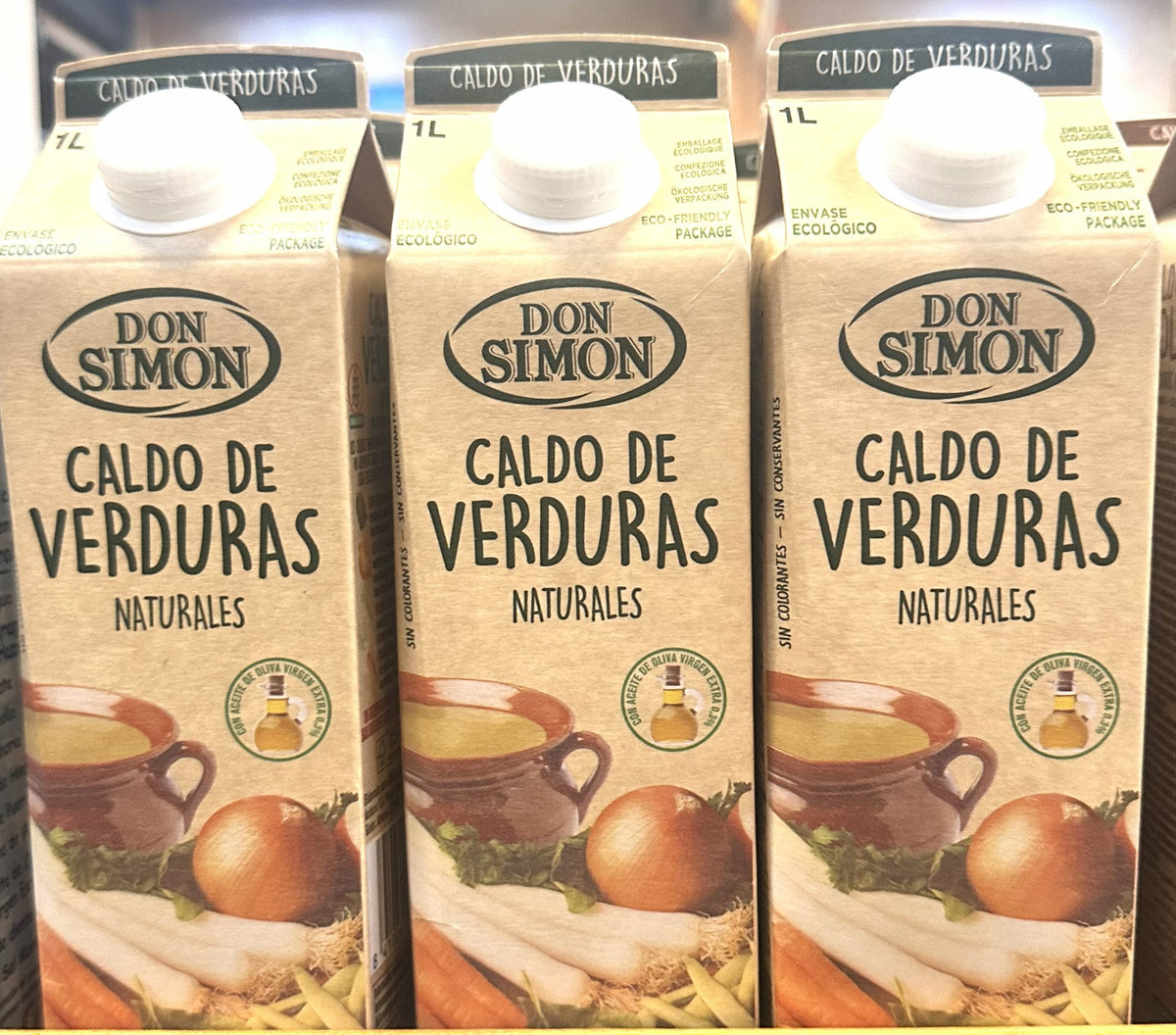 Don Simon Caldo de Verduras spanische Gemüsebrühe 1 Liter
