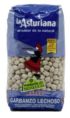 Garbanzos secos La Asturiana (1kg) 