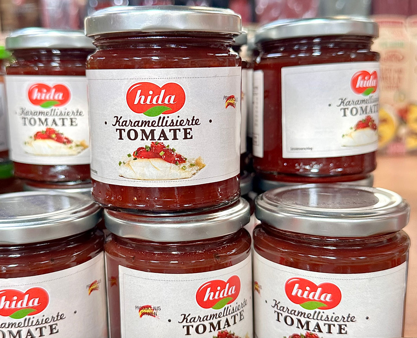 Hida Karamellisierte Tomate – Feine spanische Tomatenspezialität, 285g
