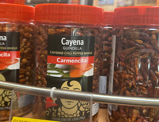 CARMENCITA ganze Chillischoten, 190g
