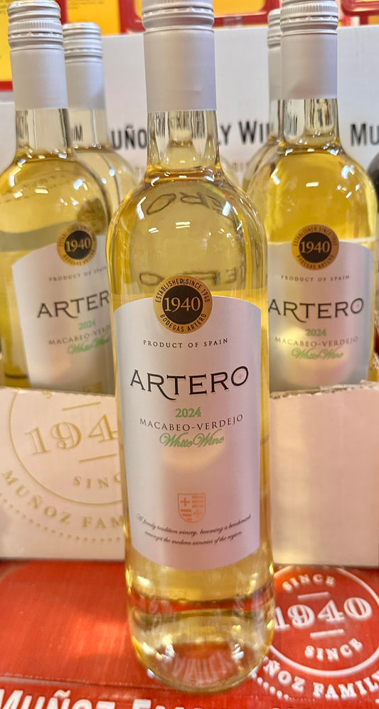 Artero Macabeo blanco 0,75l-Finca Muñoz