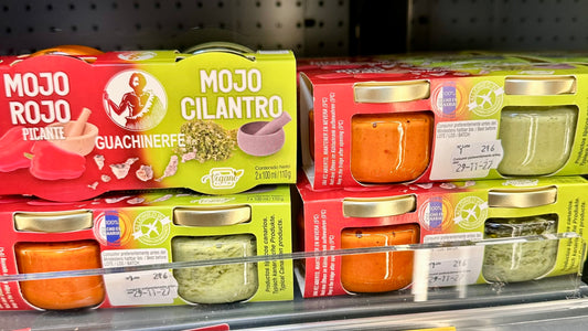Guachinerfe - Sauce DUO - Mojo Rojo (picante)+ Mojo Cilantro, 2x 110ml
