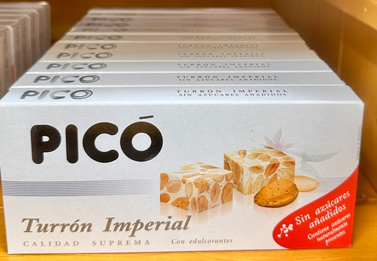 Picó Turrón Imperial (Harter Nougat ohne Zuckerzusatz), 200g