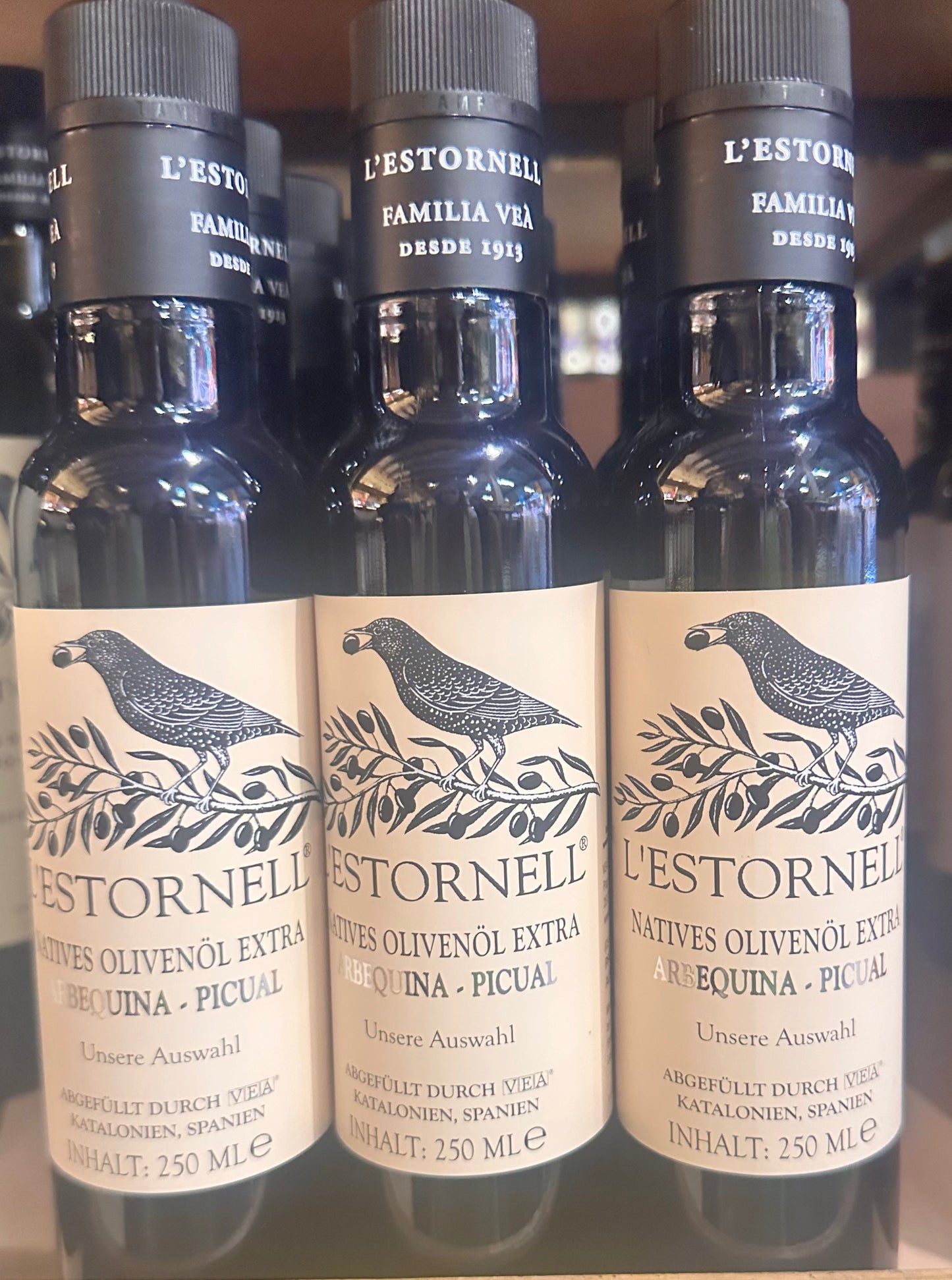 L`ESTORNELL Extra Virgin Arbequina - Picual Olive Oil 250ml