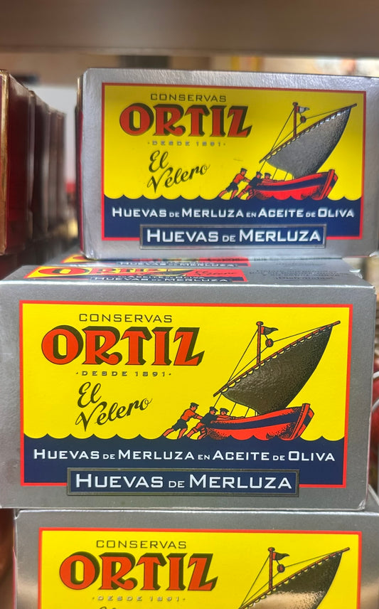 ORTIZ Hake Roe in Olive Oil, 110g