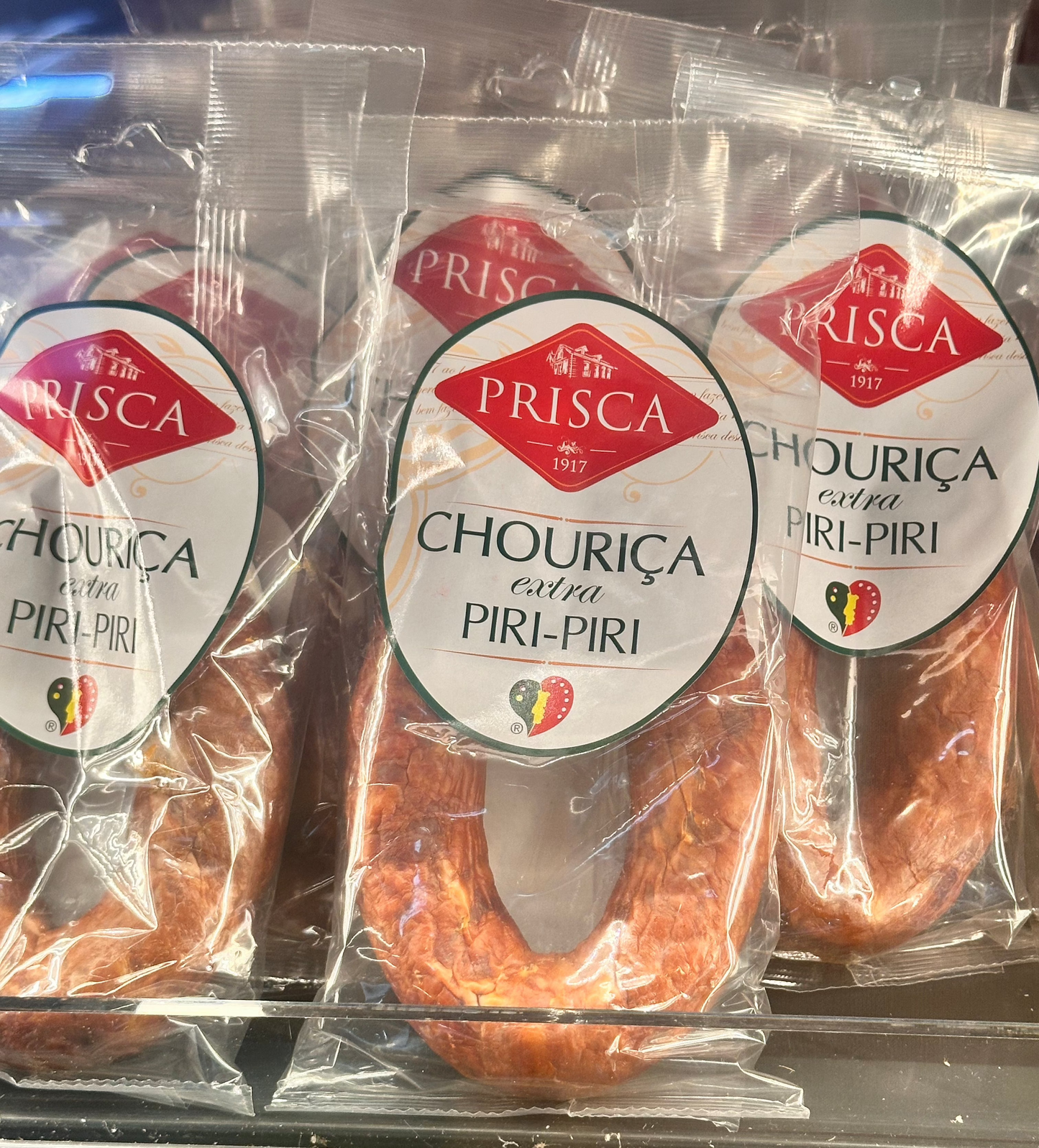 CHOURIÇO EXTRA PIRI PIRI 180GR PRISCA 