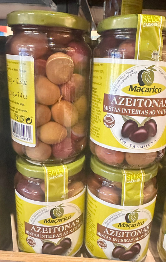 Macarico Gemischte Oliven, ganz, naturbelassen, 200g