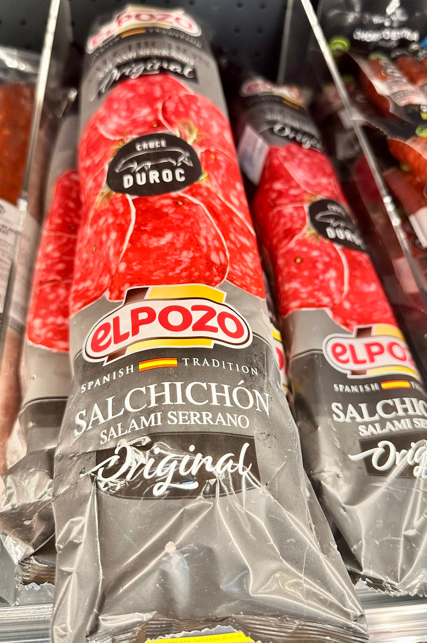 EL POZO Salchichón de Duroc – Edle Salami am Stück (ca. 1,5 kg)