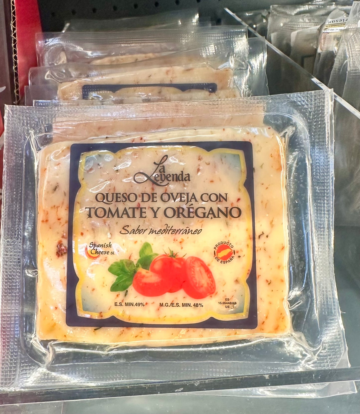 Leyenda – Queso de Oveja con Tomate y Orégano, 200g
