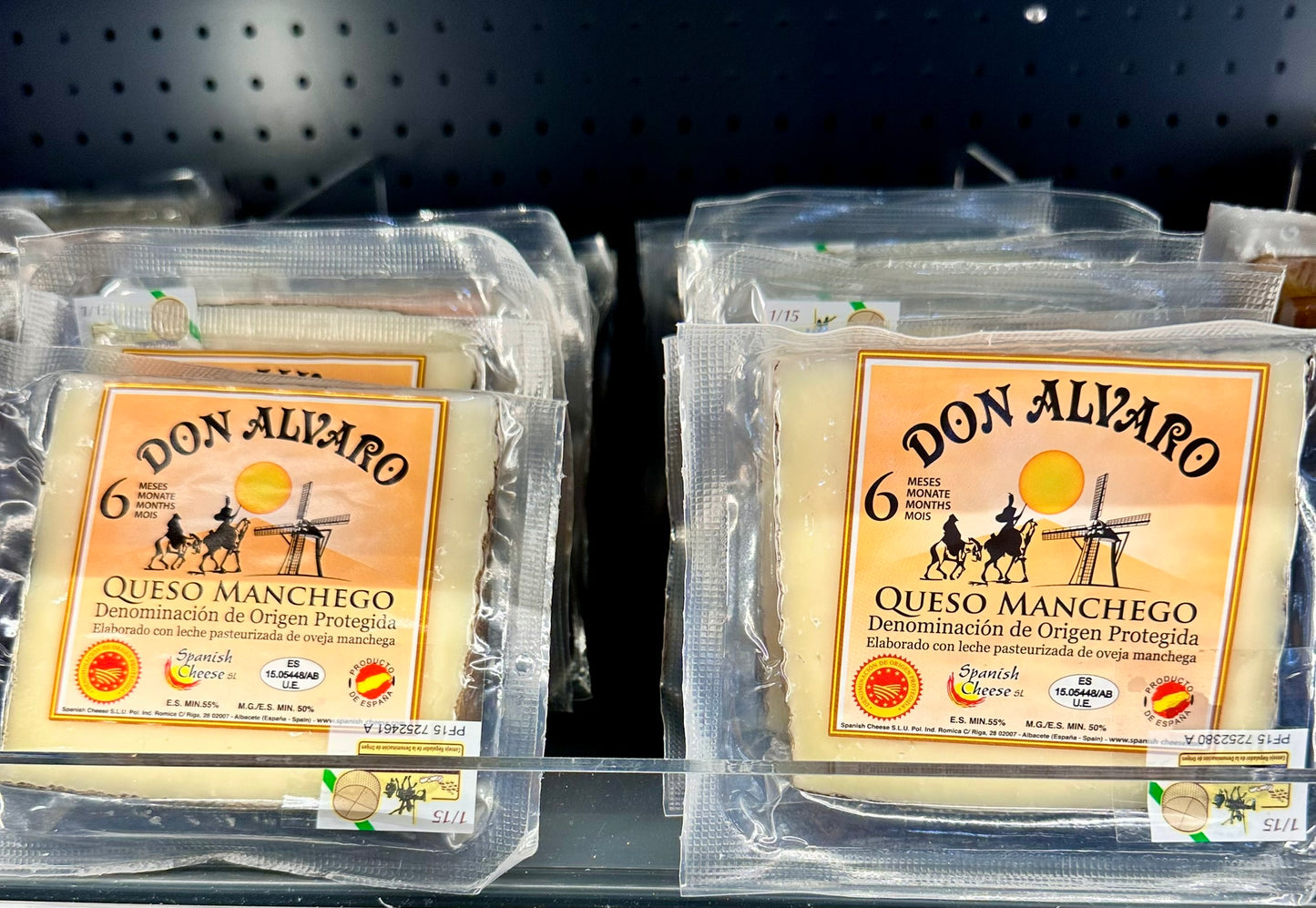 Don Alvaro – Queso Manchego D.O.P. (6 Monate gereift), 200g