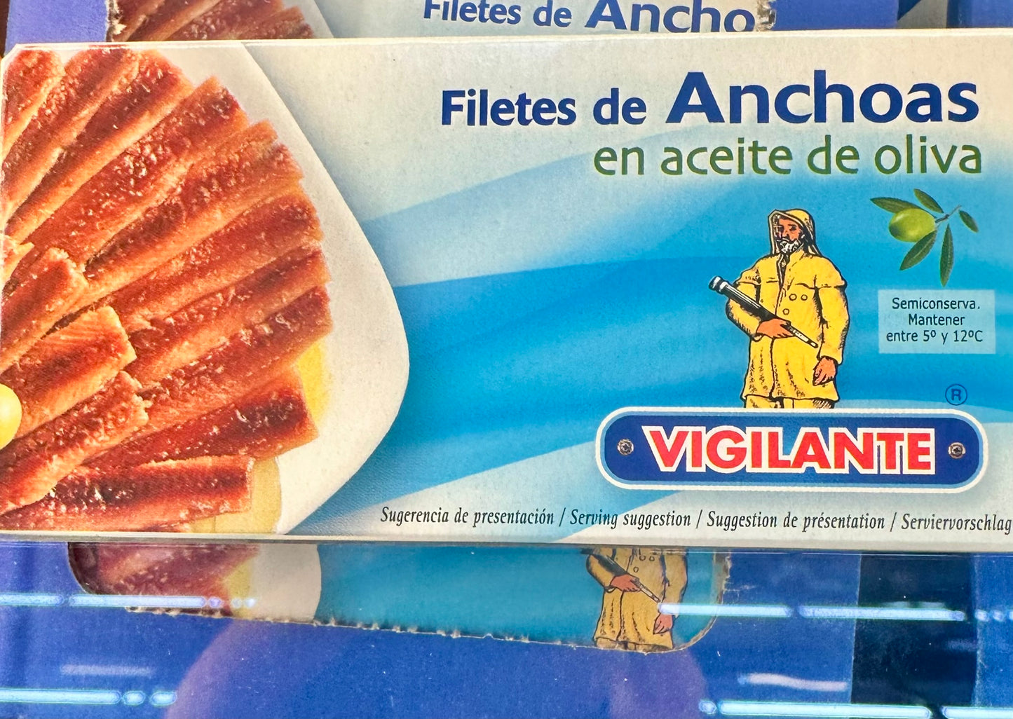 Vigilante - Anchovisfilets in Olivenöl, 48g