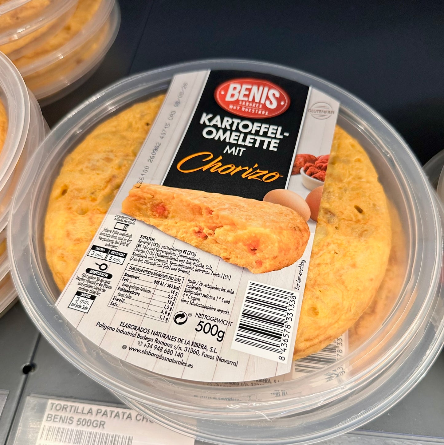 BENIS Kartoffel-Omelette 500 g – 3 Varianten