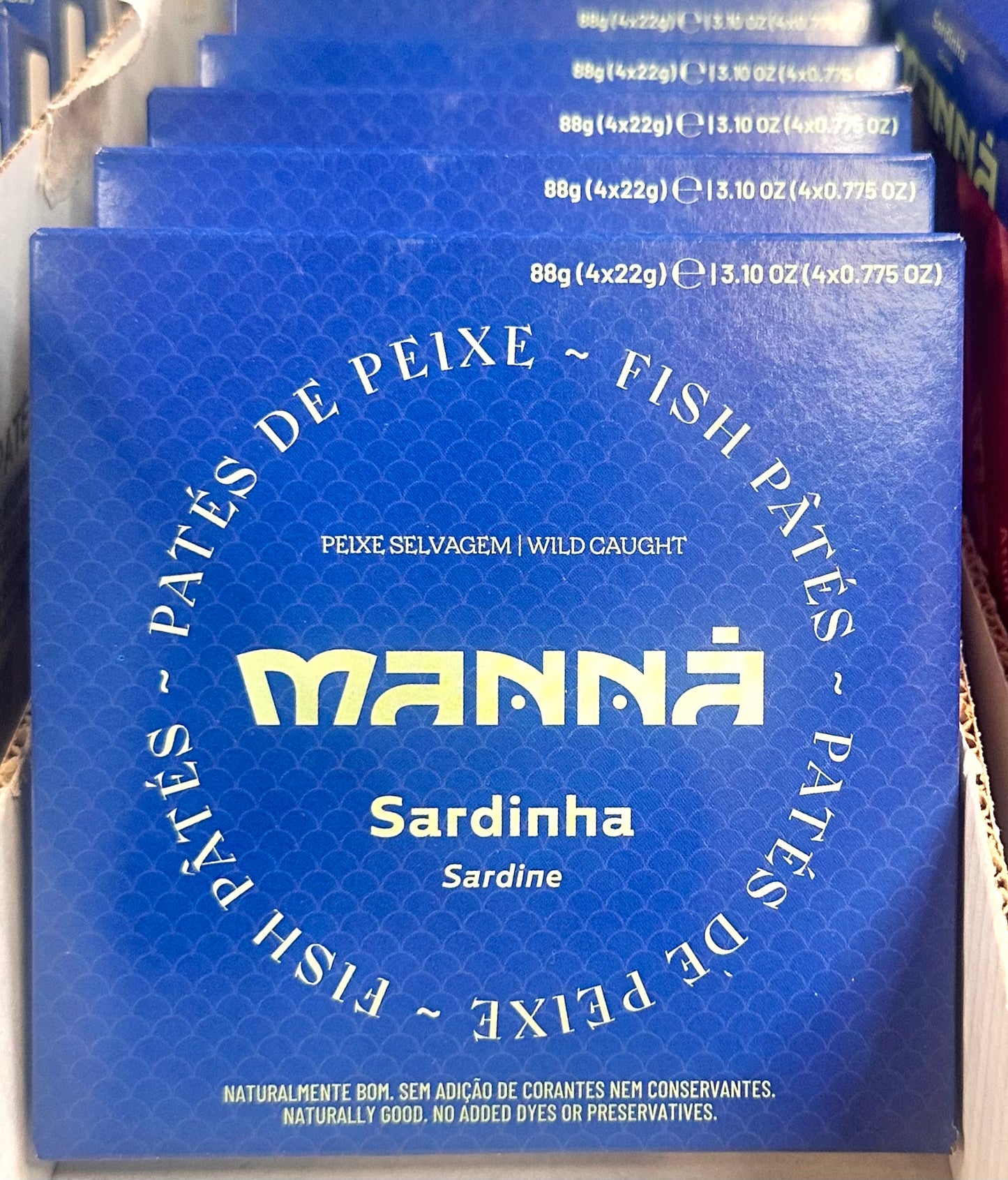 Manna Sardinenpastete - 4x 22g