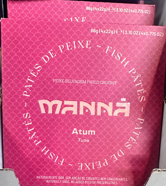 Manna Tuna Pate - 4x 22g