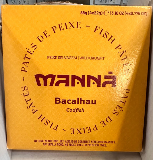 Manna cod pie - 4 x 22g 