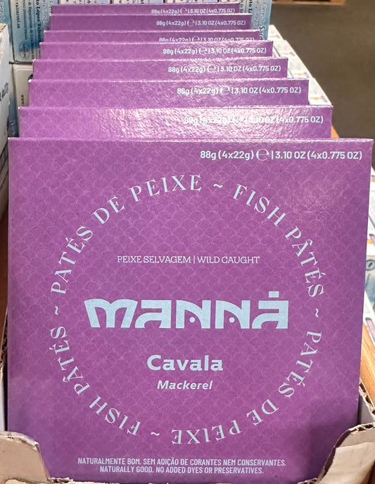 Manna Mackerel Pate - 4x 22g