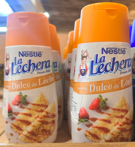 Nestlé La Lechera Dulce de Leche Topping Flasche, 450g