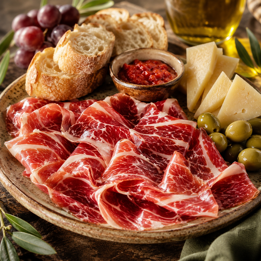 BEHER Jamón de Cebo de Campo 100 % Ibérico Ecológico, 80g