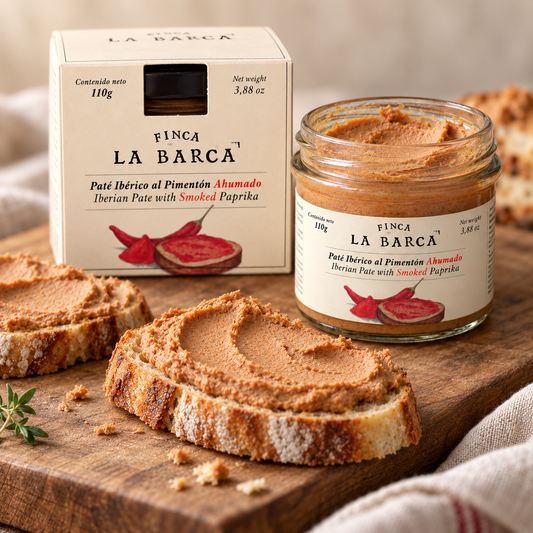 Finca La Barca Ibérico Pastete mit geräucherter Paprika 110 g aus Spanien