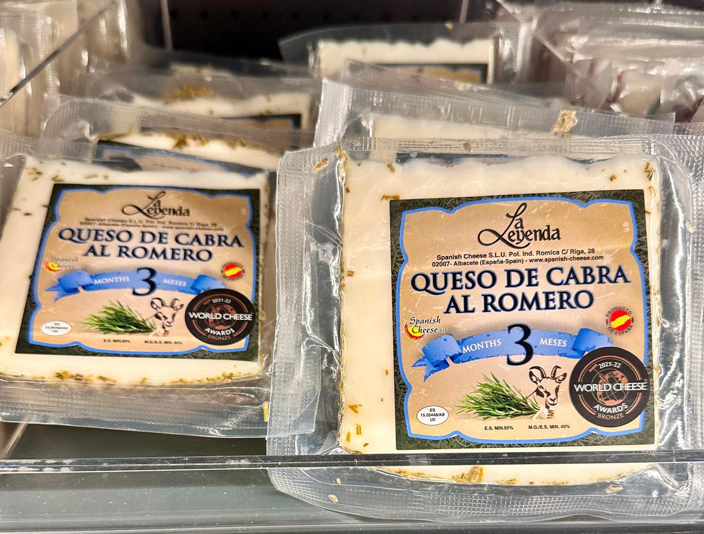 Leyenda – Queso de Cabra al Romero (3 Monate gereift), 200g