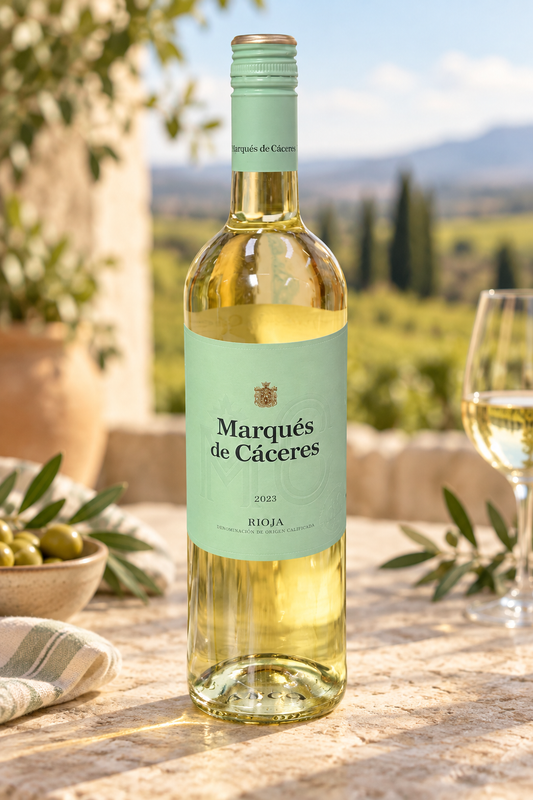 Vino blanco Marqués de Cáceres DO Rioja, 0,7l
