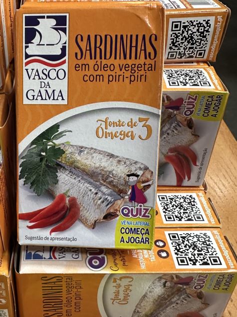 VASCO DA GAMA - Sardines in spicy sauce - 120g 