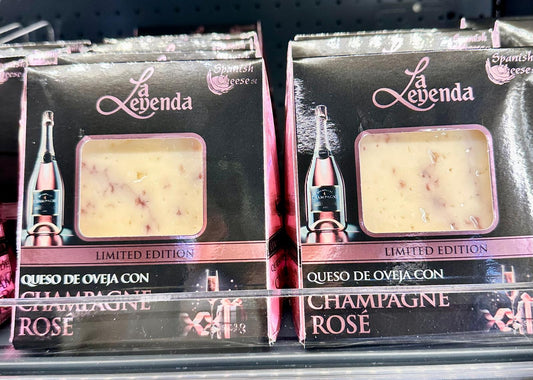 Spanischer Schafskäse mit Champagne Rosé –  Limited Edition, 200g
