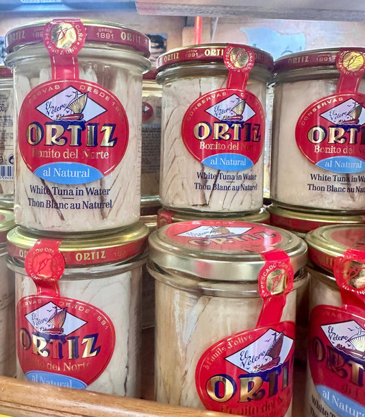 Ortiz Bonito del Norte al Natural – Weißer Thunfisch in Wasser, 214g