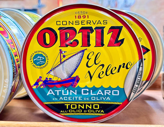 Ortiz Atún Claro in Olivenöl – Heller Thunfisch, 600g
